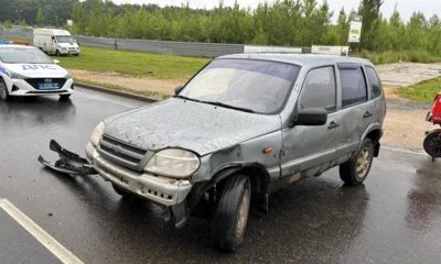 В Орле юноша на электровелосипеде попал под колёса Chevrolet Niva