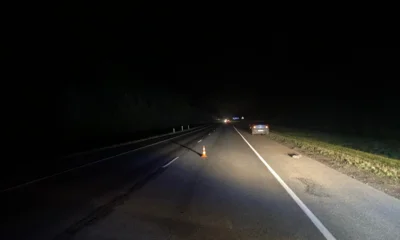 На орловской трассе неизвестный сбил пешехода и скрылся