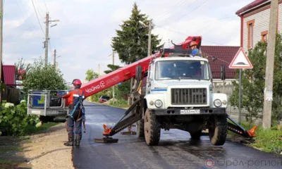 Бригады «Орёлэнерго» продолжают работы по восстановлению нарушенного непогодой электроснабжения