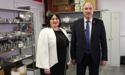 Леонид Музалевский побывал на Мценском заводе по обработке цветных металлов