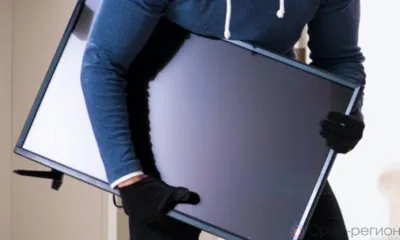 Орловец выбил дверь в доме знакомого и украл телевизор