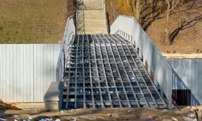 Пешеходный мост в районе Детского парка Орла будет отремонтирован к 1 апреля