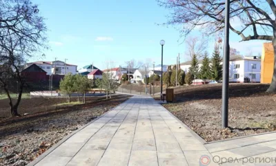 В Малоархангельске открыли парк А.С. Пушкина