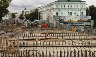 В Орле на Красном мосту начался демонтаж основного пролётного строения переправы