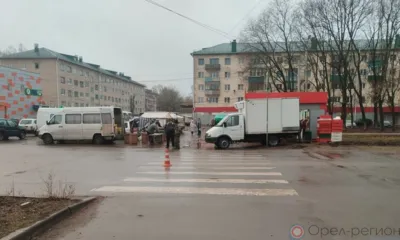 В Мценске на пешеходном переходе сбили 17-летнюю девушку