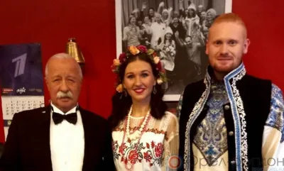 Залегощенец угостил Якубовича олениной