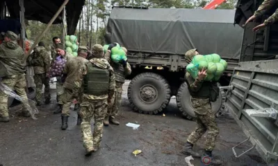 Орловская область доставила в зону СВО ещё 20 тонн воды и 20 тонн овощей
