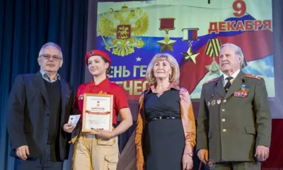 Орловских школьников торжественно посвятили в юнармейцы