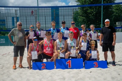 Фото 4. Орловцы выиграли первенство ЦФО по пляжному волейболу