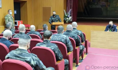 Сотрудники орловского СОБР отметили 29-ую годовщину образования спецподразделений в России