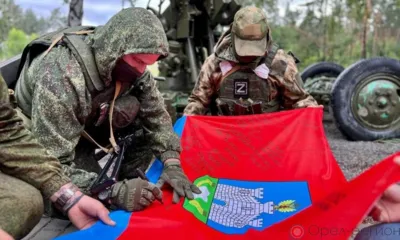 Орёл передал посылку артиллеристам, находящимся рядом с Шебекино