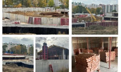 В Орле продолжается строительство школы на ул. Родзевича-Белевича