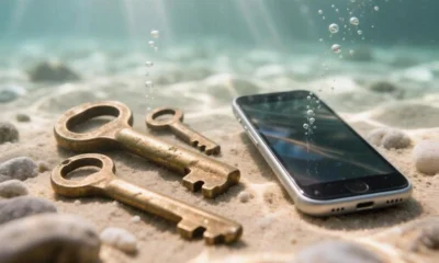В Орле спасатели-водолазы отыскали ключи и телефон на дне реки