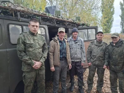 Фото 3. Глава Покровского района доставил гуманитарный груз в зону СВО