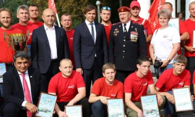 Андрей Клычков наградил участников спортивного фестиваля воздухоплавания «Кубок Орловщины»