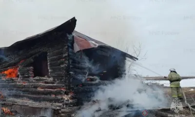 В Болховском районе из-за аварийной работы электропроводки сгорел жилой дом