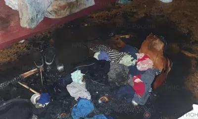 В ночном пожаре в Мценске спасён пенсионер, эвакуированы 5 человек