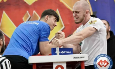 В Орле прошло рекордное первенство России по армрестлингу