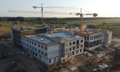 В Орле продолжается активное строительство самой большой школы в регионе