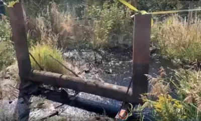 В Орле ликвидируют битумные ямы на ул. Автогрейдерной