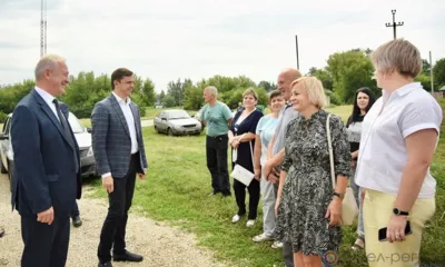 Андрей Клычков посетил с рабочей поездкой Краснозоренский район