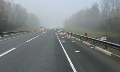 После лобового столкновения на орловской трассе госпитализирован водитель Renault