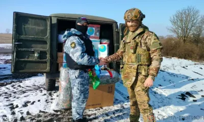 Орловские приставы доставили очередной груз в зону СВО