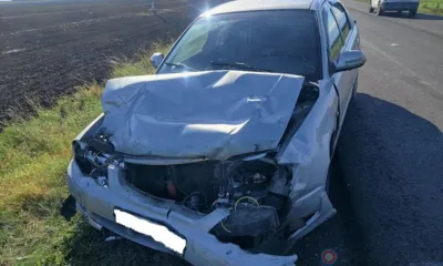 Под Орлом при столкновении Kia и Lada Granta пострадали два человека