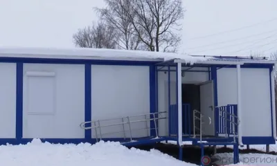 В Ливенском районе досрочно построили модульный ФАП