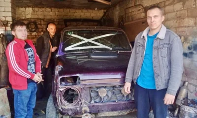 Житель Урицкого района вместе со своей командой переделывает для фронта автомобили в багги