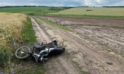 В Сосковском районе водитель мопеда после аварии попал в больницу
