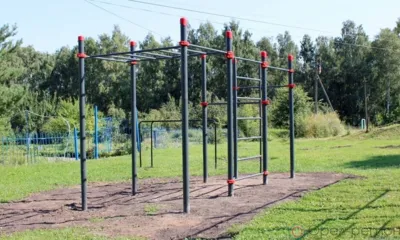 В Хотынецкой СОШ установили современное спортоборудование