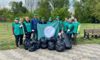 В Орле очистили береговую линию Оки