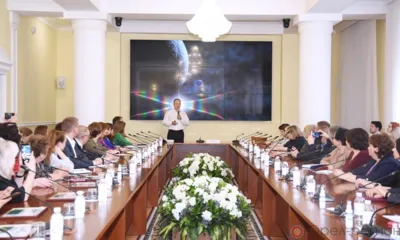 Александр Мисуркин рассказал орловским управленцам о командном взаимодействии в космосе