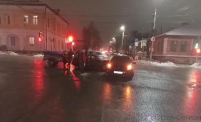 В аварии в Ливнах пострадала трёхлетняя девочка