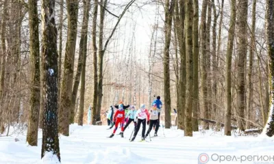 В Орловской области прошла массовая гонка «Лыжня России - 2024»