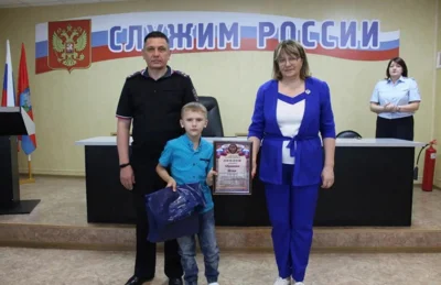 Фото 4. Юных орловцев наградили за победу в конкурсе «Полицейский Дядя Стёпа — 2026»