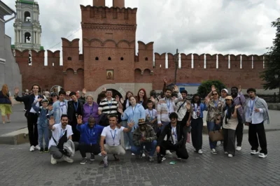 Фото 3. Руководитель молодёжного крыла реготделения Ассамблеи народов России Ахмадбек Асадбеков считает Орёл родным