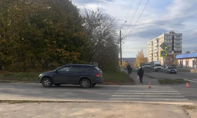 В Мценске Ssang Yong на пешеходном переходе сбил 14-летнего школьника