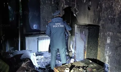 В Орле из горящего дома на ул. Черкасской спасли 4 и эвакуировали 8 человек