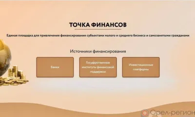 «Точка финансов» - единая площадка на портале «Мой бизнес»