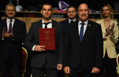 Фото 1. В Орле прошёл чемпионат по самбо на призы Егора Строева