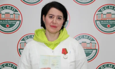 Орловская медсестра Юлия Токарева получила медаль Жукова за спасение раненых бойцов в зоне СВО