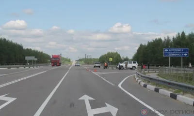 Пять человек пострадали в ДТП на автодороге «Орёл - Тамбов»