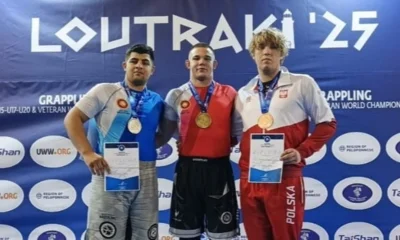 Орловец выиграл две медали на первенстве мира по грэпплингу