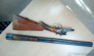 Житель Покровского района нашёл на крыше своего дома незарегистрированное ружьё