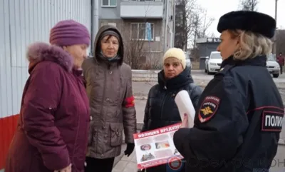 Народные дружинники Северного района Орла помогают полицейским патрулировать улицы и дворы