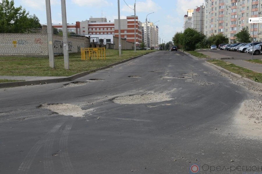 В Орле в 2022 году планируют привести в порядок 15 дорог