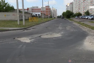 В Орле в 2022 году планируют привести в порядок 15 дорог