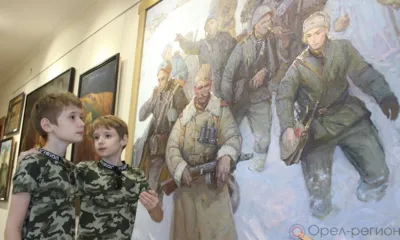В Орле открылась большая художественная выставка «Победа!»